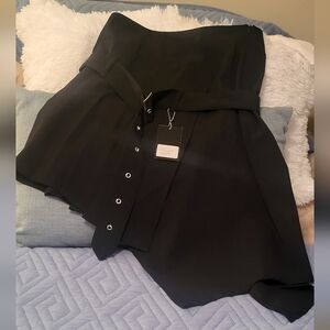 Black Cottonade Paris Skurt